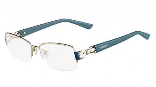 Valentino V2106 Eyeglasses, (718) LIGHT GOLD