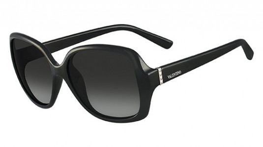 Valentino V637S Sunglasses, (001) BLACK