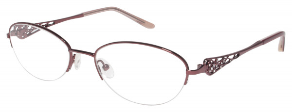 Tura R104 Eyeglasses, Burgundy (BUR)