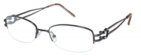 Tura R301 Eyeglasses, Brown (BRN)