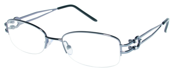 Tura R301 Eyeglasses, Gunmetal (DKG)