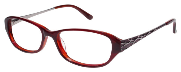 Tura R401 Eyeglasses, Burgundy (BUR)