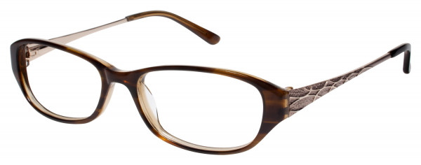 Tura R401 Eyeglasses, Tortoise/Brown (TOR)