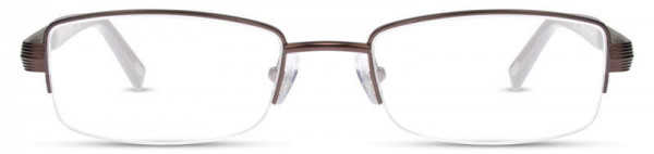 Michael Ryen MR-188 Eyeglasses, 2 - Chocolate / Black
