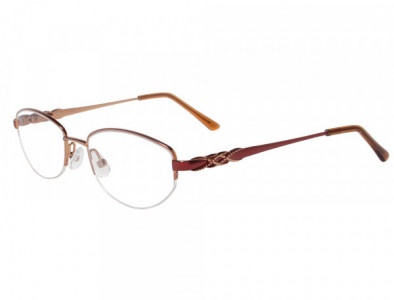 Port Royale IRIS Eyeglasses, C-1 Camel/Wine