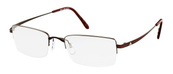 adidas AF03 Shapelite Nylor Performance Steel Eyeglasses, 6052 brown matte