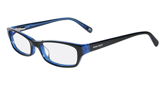Nine West NW5014 Eyeglasses, (422) BLUE SHIMMER