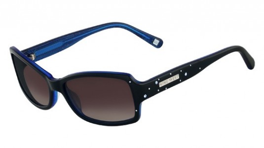 Nine West NW518S Sunglasses, (422) BLUE SHIMMER