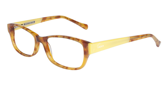 Lucky Brand Porter Eyeglasses, BLO Blonde Tort
