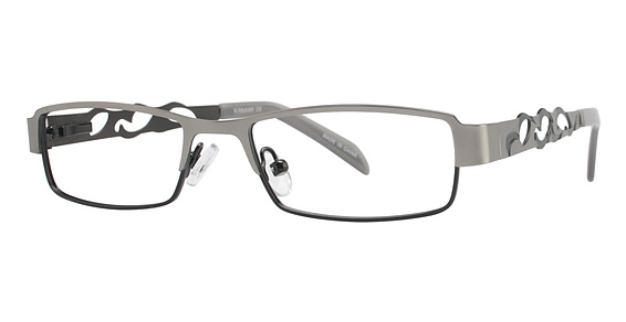 Alpha Viana 2527 Eyeglasses, C2 C2 Gun/Black