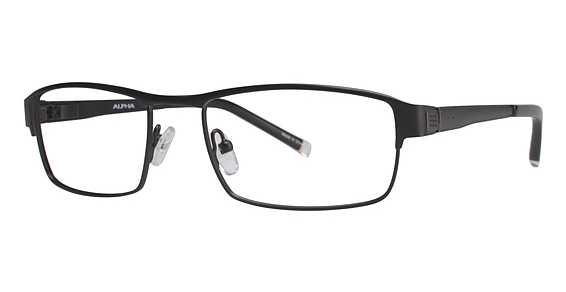 Alpha Viana 3972 Eyeglasses, C2 M. Black