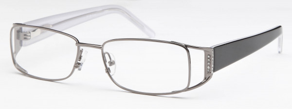 Di Caprio DC 96 Eyeglasses, Gunmetal