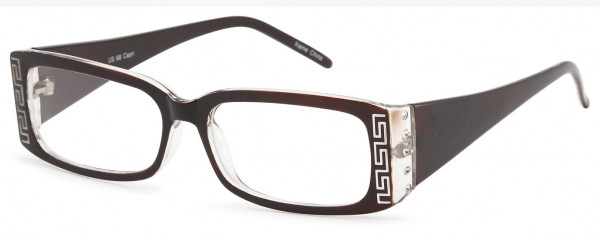 4U US 68 Eyeglasses, Brown