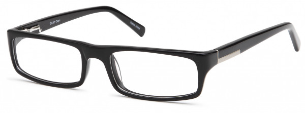 Di Caprio DC 92 Eyeglasses, Black