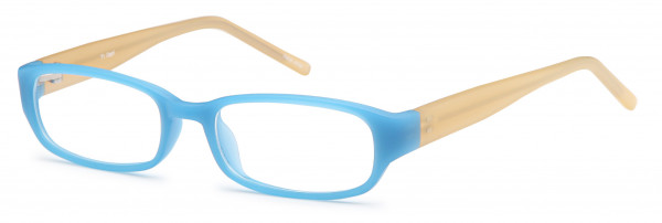 Trendy T 1 Eyeglasses, Blue/Yellow