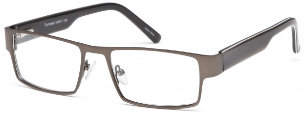 Di Caprio DC109 Eyeglasses, Gunmetal
