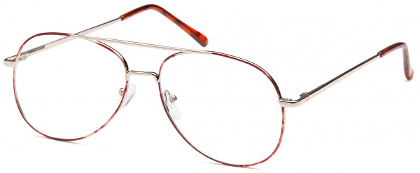 Peachtree WALNUT Eyeglasses, Demi Amber