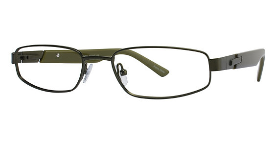 Di Caprio DC 85 Eyeglasses, OLIVE