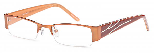 Di Caprio DC 36 Eyeglasses, Brown