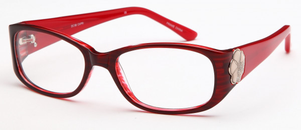 Di Caprio DC 99 Eyeglasses, Burgundy