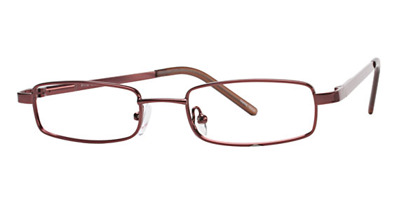 Peachtree PT 76 Eyeglasses, Burgundy (Clear)