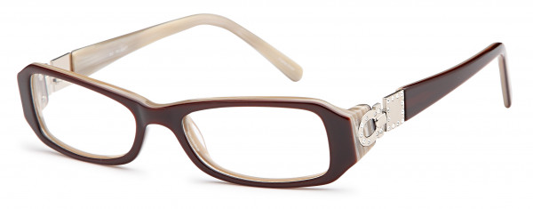 Di Caprio DC 74 Eyeglasses, Brown