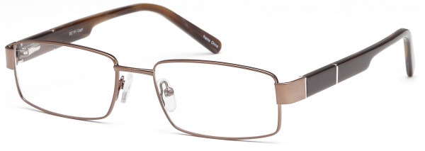 Di Caprio DC111 Eyeglasses, Brown