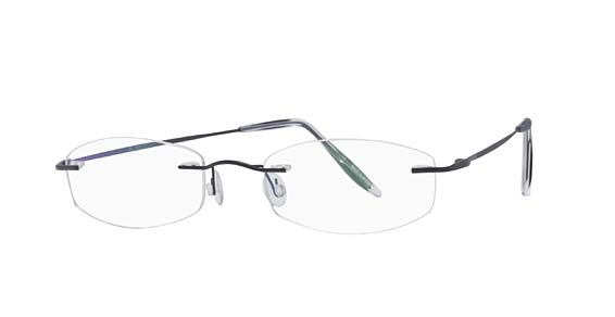 Capri Optics SL-10 Eyeglasses, Black