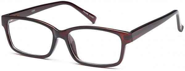 4U US 69 Eyeglasses, Brown