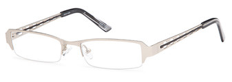 Di Caprio DC 59 Eyeglasses, Silver
