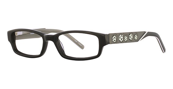 Alpha Viana 2542 Eyeglasses, C1 Blk/Gun