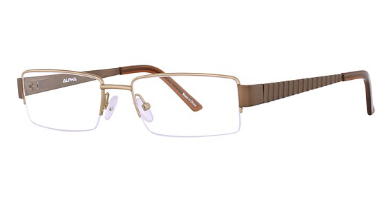 Alpha Viana 3011 Eyeglasses, C2 L.BRN/D.BRN