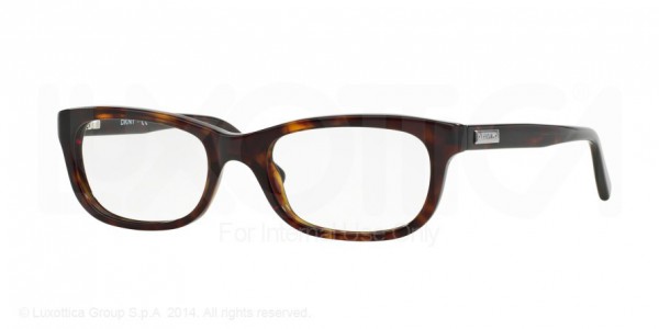 DKNY DY4635 Eyeglasses, 3016 DARK TORTOISE (HAVANA)