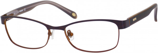 Fossil LIBBY Eyeglasses, 0DC7 Demi Brown