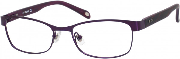 Fossil LIBBY Eyeglasses, 0JJU Semi Purple
