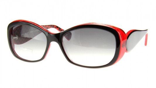 Lafont Leopard Sunglasses, 188 Black