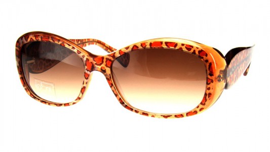 Lafont Leopard Sunglasses, 592 Orange