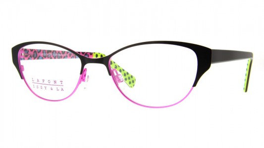 Lafont Issy & La Irma Eyeglasses, 594 Black