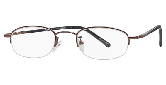COI Exclusive 135 Eyeglasses, Brown