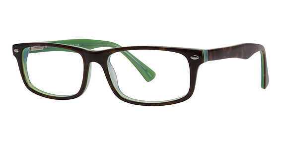 COI Fregossi 381 Eyeglasses, Jade/Tortoise