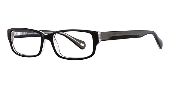 Jeff Banks Leyton Eyeglasses, BLK Black/Crystal