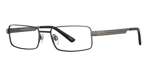 Woolrich 8847 Eyeglasses, Black/Gunmetal