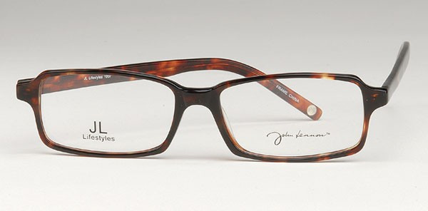 John Lennon JL1007 Eyeglasses, 1-Black/Crystal