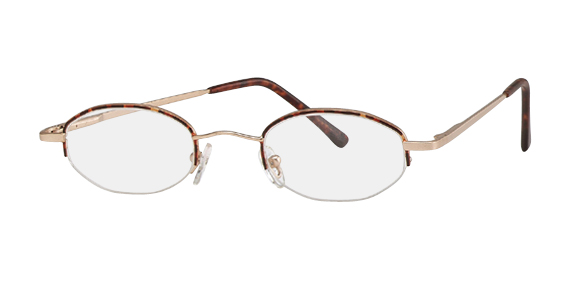 Ocean Optical RA-11 Eyeglasses, 4 Tortoise-Matte Gold
