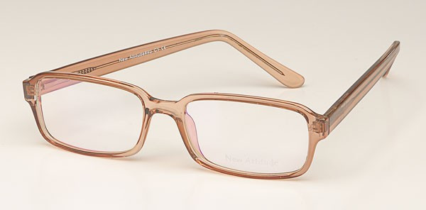 New Attitude NA-40 Eyeglasses, 1-Brown Fade
