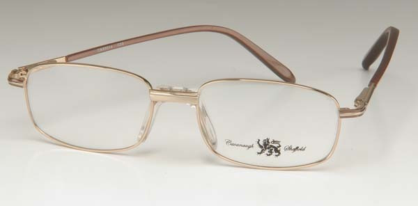 Cavanaugh & Sheffield CS5014 Eyeglasses, 2-Gold/Brown