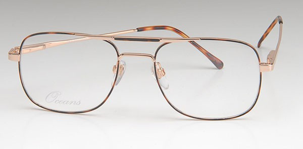 Ocean Optical O-133 Eyeglasses, 2-Tortoise/Gold