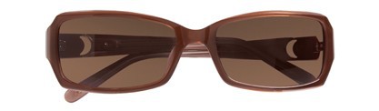 Jessica McClintock JMC 559 Sunglasses, Brown Laminate