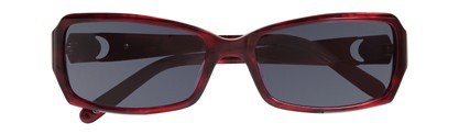 Jessica McClintock JMC 559 Sunglasses, Red Horn