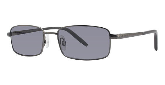 FGX Optical Thom Eyeglasses, GUN Satin Gunmetal (Smoke)